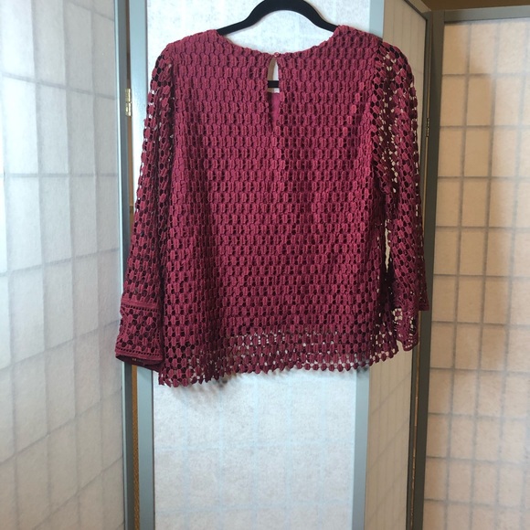 NWT Anthropologie VanessaVirginia Mauve Top - Picture 7 of 7